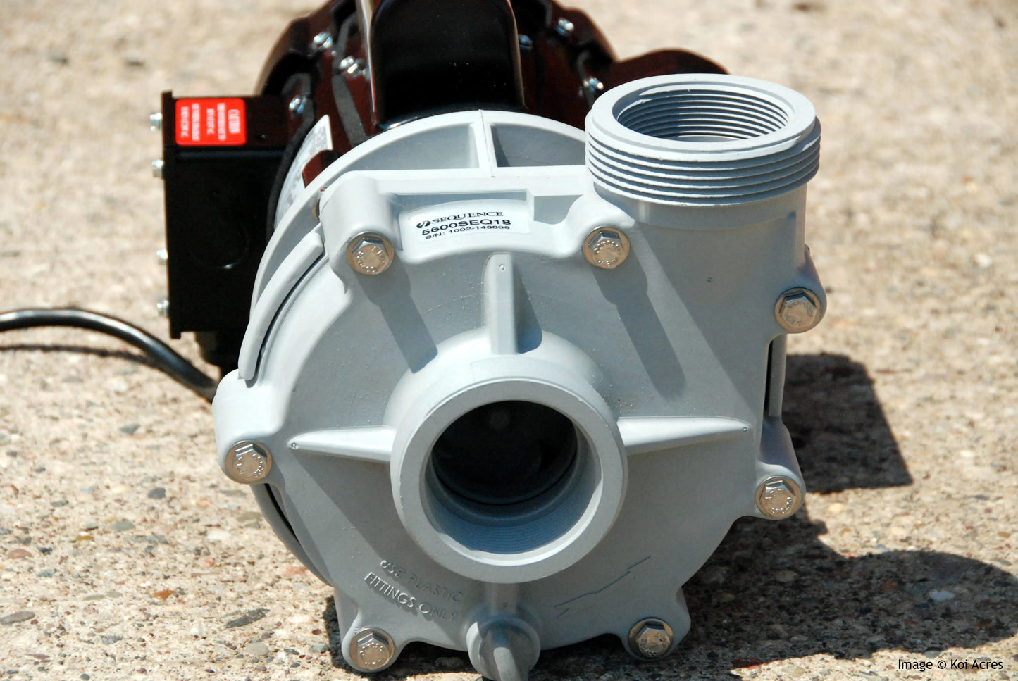 Sequence 5800SEQ21 External Pond Pump