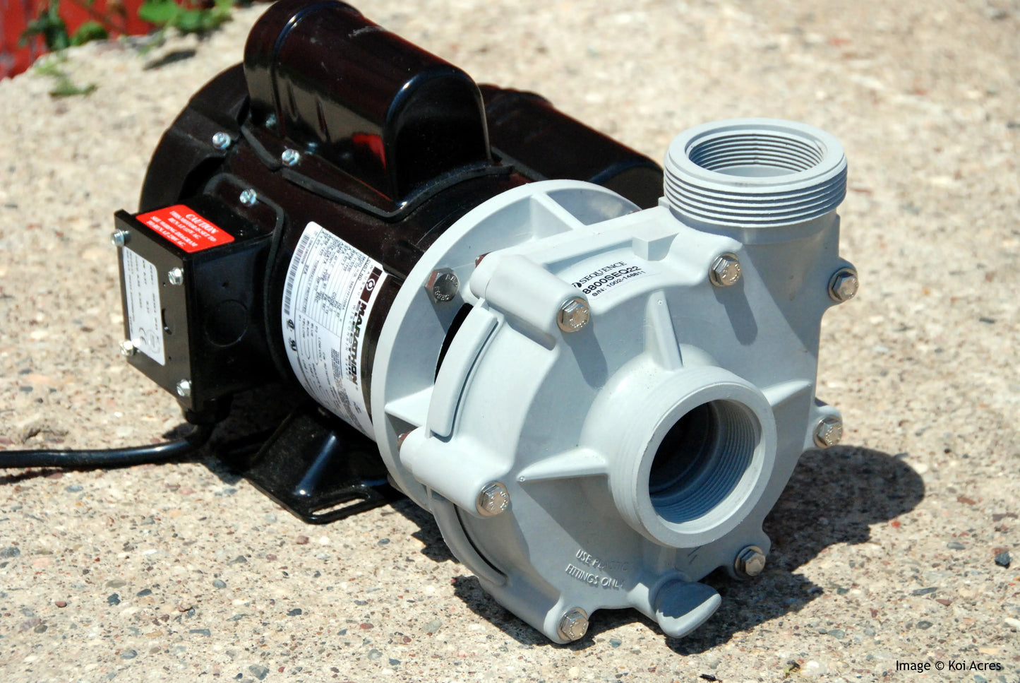 Sequence 8200SEQ22 External Pond Pump