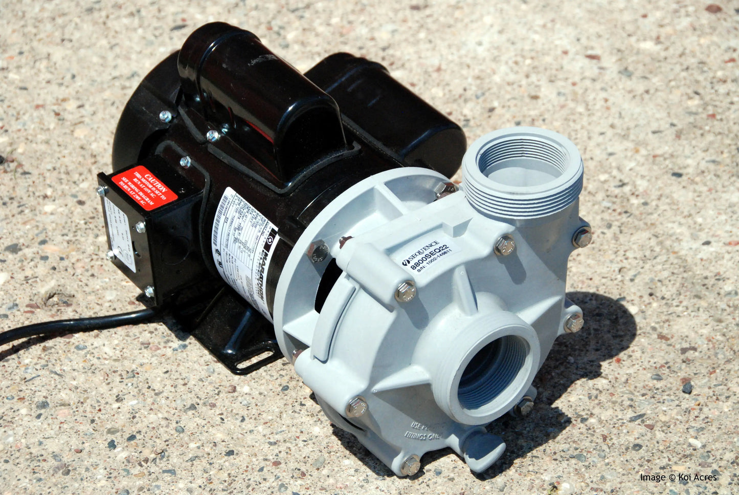 Sequence 8200SEQ22 External Pond Pump