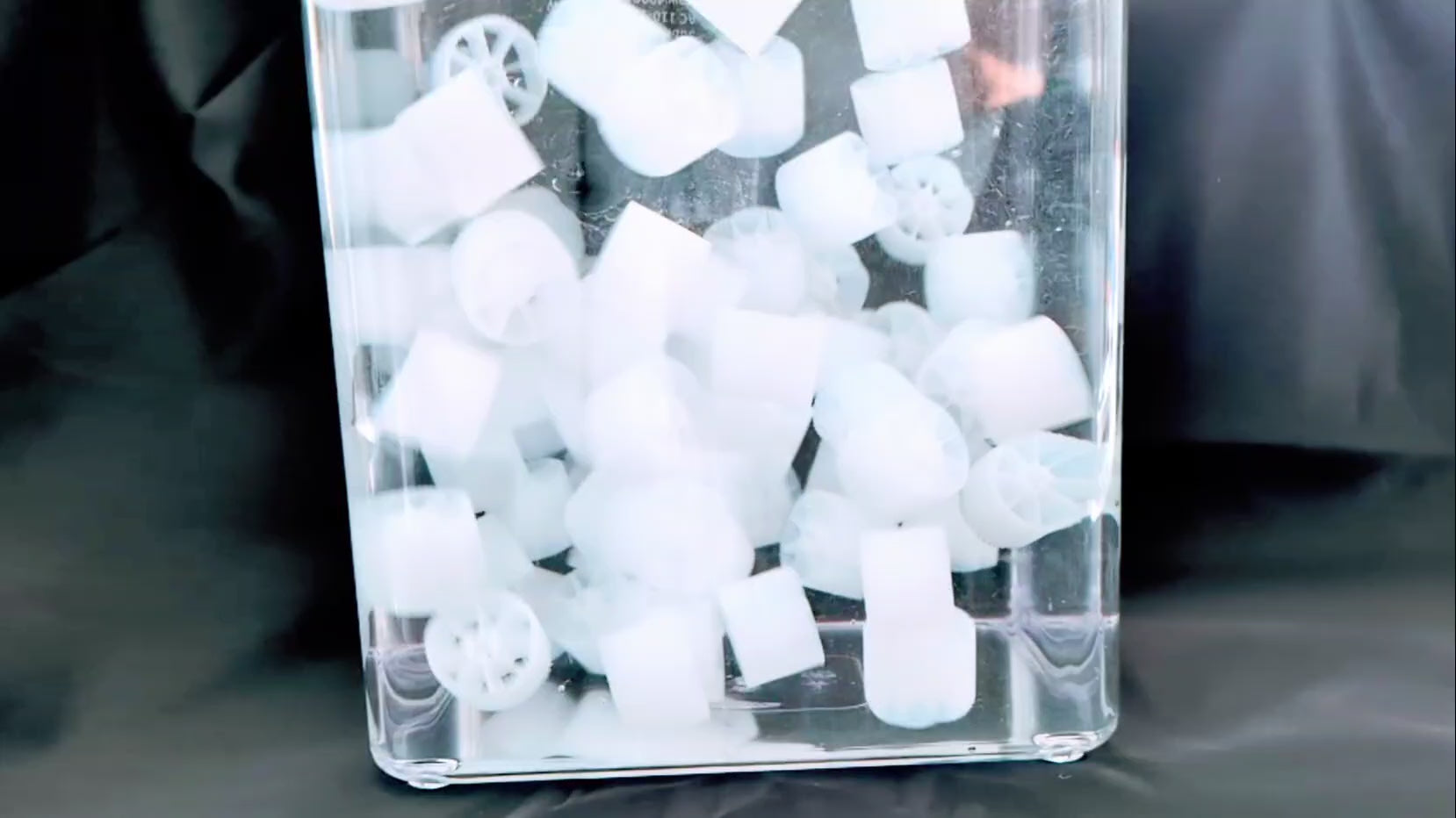 Koi Master Moving Bed Filter Media Demo 2